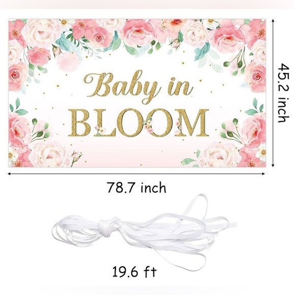 BABY IN BLOOM BABY SHOWER LOT - Picture 2 of 14